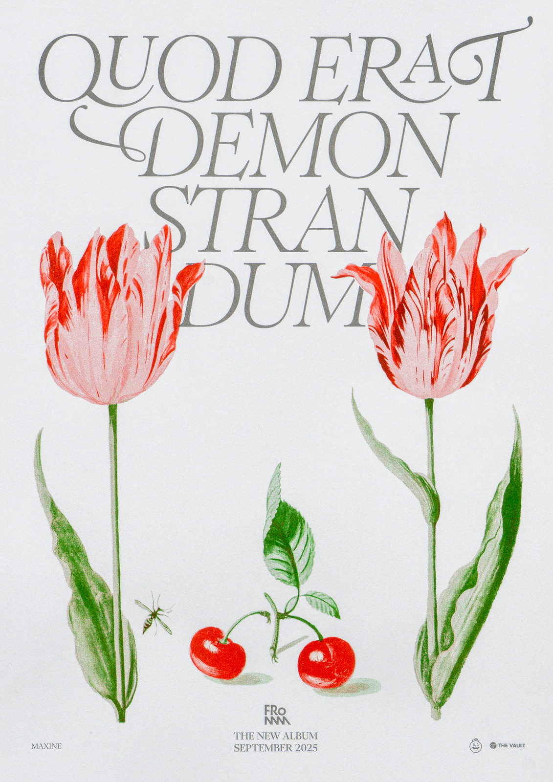 Q.E.D”, 2025, by Jaemin Lee - typo/graphic posters